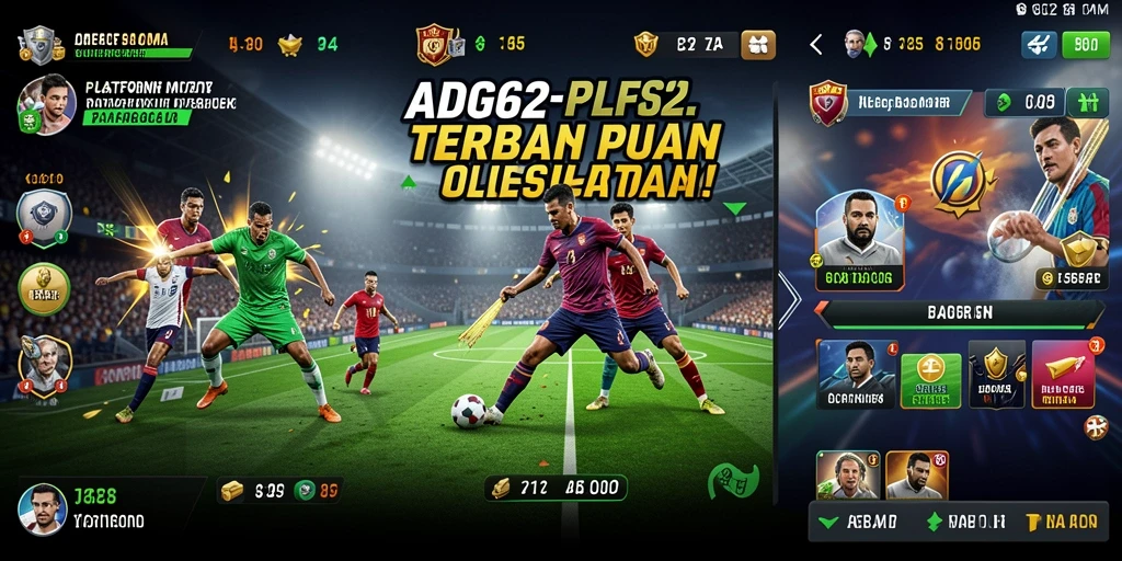 Tampilan gameplay ADG62 dengan berbagai opsi taruhan olahraga.