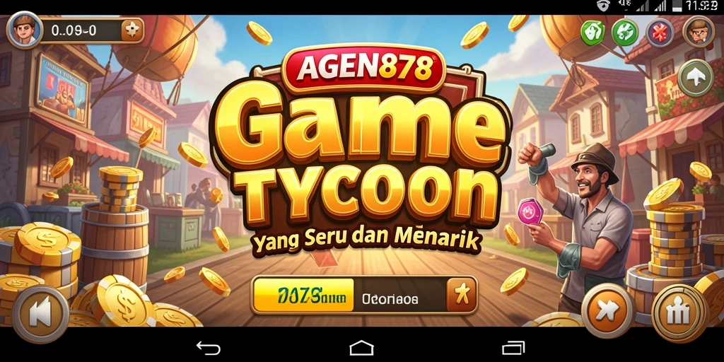 Tampilan menarik dari gameplay AGEN878 yang penuh strategi Tycoon.