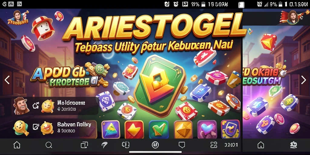 Tangkapan layar ARIESTOGEL menampilkan antarmuka pengguna yang intuitif dan fitur-fitur canggih.