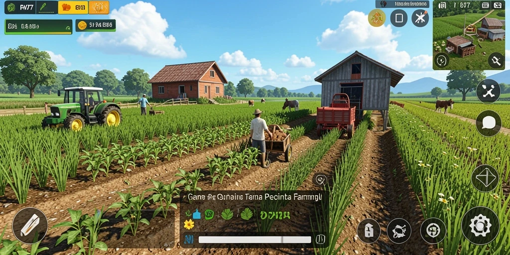 Gameplay seru FAV77 dengan aktivitas bertani yang menantang.