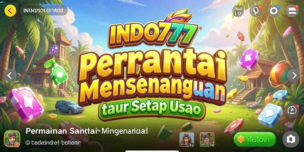 Tampilan gameplay yang menarik dari INDO777 dengan aksi seru dan grafis colorful.