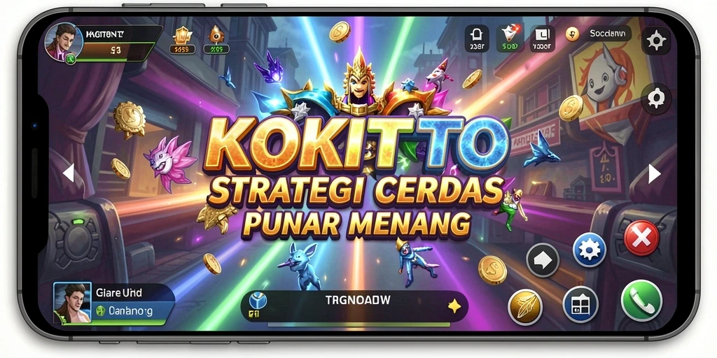 Tampilan seru dari gameplay KOKITOTO yang penuh strategi.