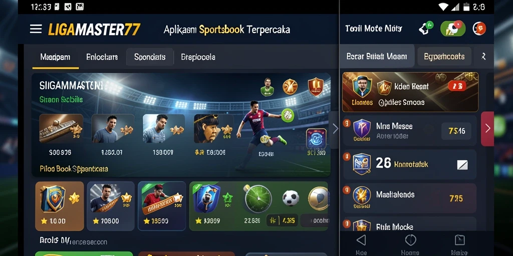Tangkapan layar utama LIGAMASTER77 menampilkan antarmuka pengguna yang menarik dan fitur taruhan yang beragam.