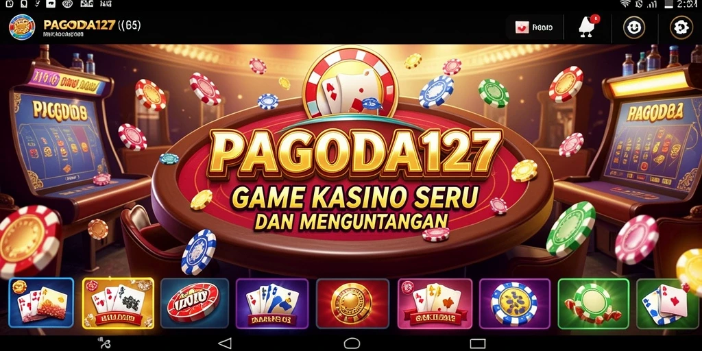 Screenshot utama menampilkan gameplay seru di PAGODA127.