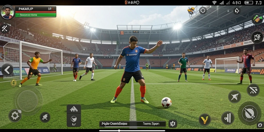 Tampilan gameplay seru dari aplikasi PAKARJP yang penuh aksi.