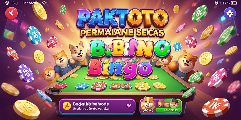 Tampilan menarik dari permainan Bingo PAKTOTO.