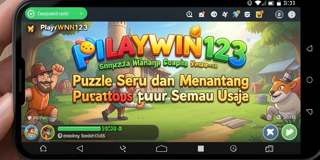 Tampilan gameplay yang menarik dari <strong>PLAYWIN123</strong> dalam menyelesaikan puzzle.