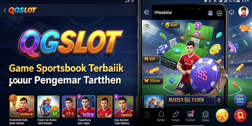 Tampilan gameplay QQSLOT dengan berbagai pilihan taruhan olahraga.