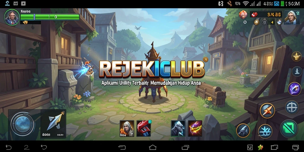 Tampilan menarik dari aplikasi REJEKICLUB yang membantu produktivitas.