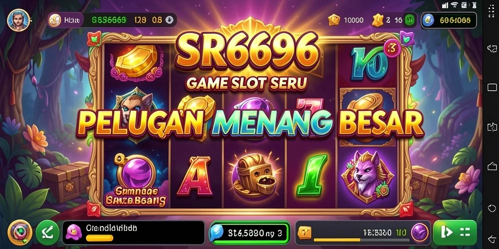 Gameplay Slot SR6666 yang penuh warna dan menarik.